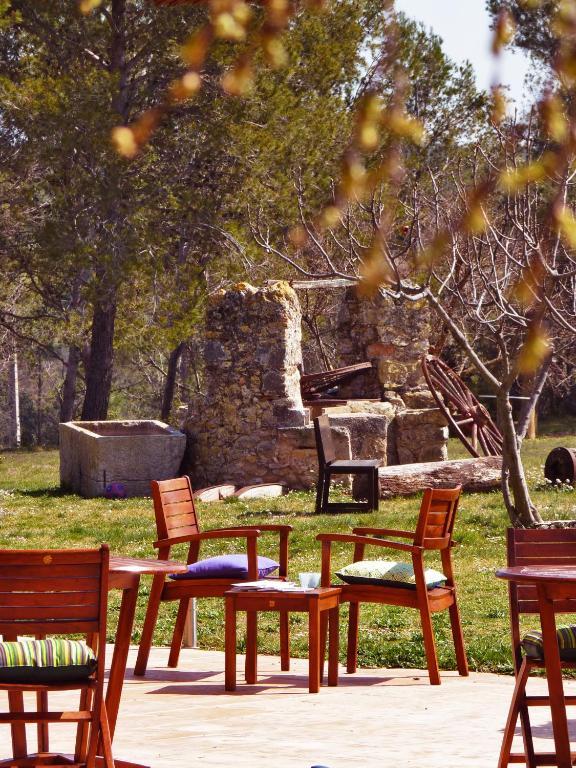 B&B Mas Coquells Habitacion Genover Vilanant Bagian luar foto
