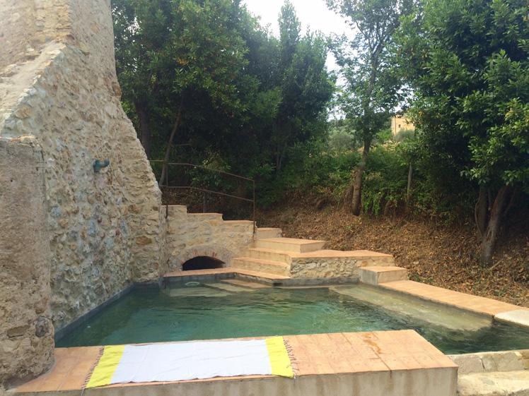 B&B Mas Coquells Habitacion Genover Vilanant Bagian luar foto
