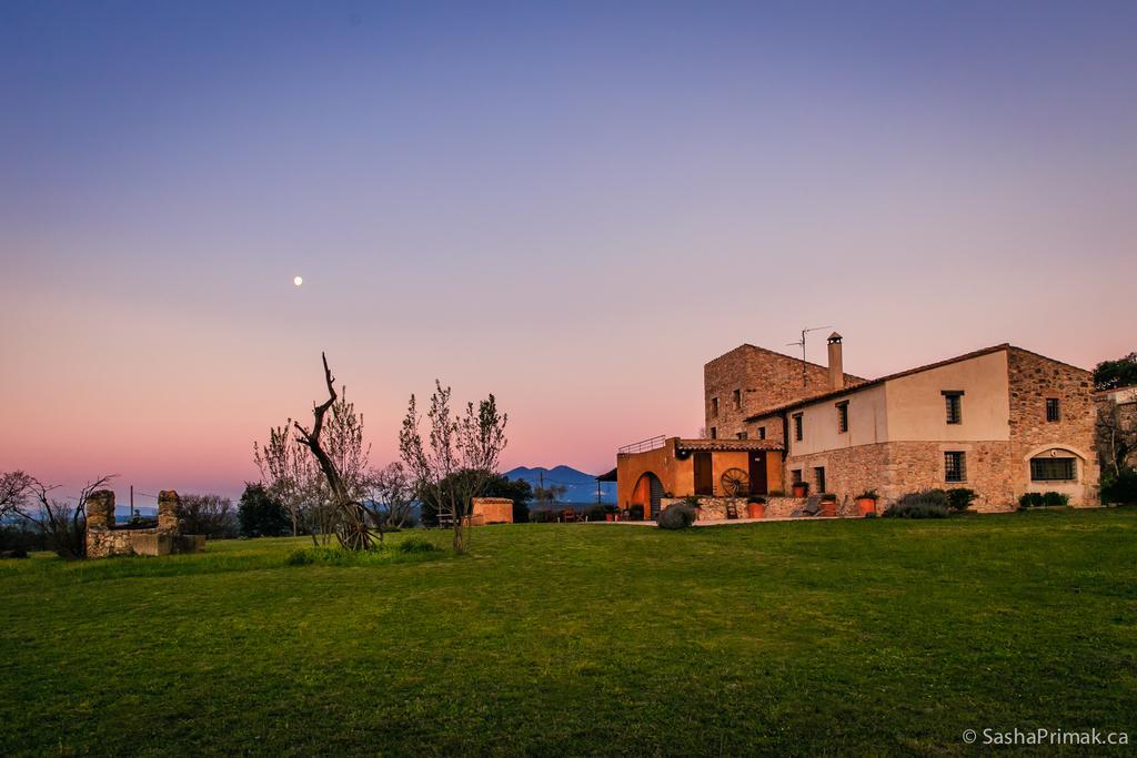 B&B Mas Coquells Habitacion Genover Vilanant Bagian luar foto